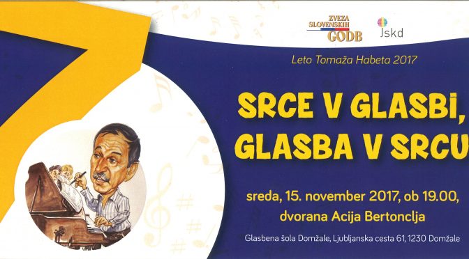 SRCE V GLASBI, GLASBA V SRCU